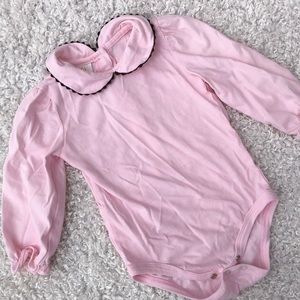 Little bitty 18/24 month pink dress shirt onesies